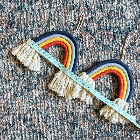 Pair of hanging boho rainbows - Picture 2 of 2